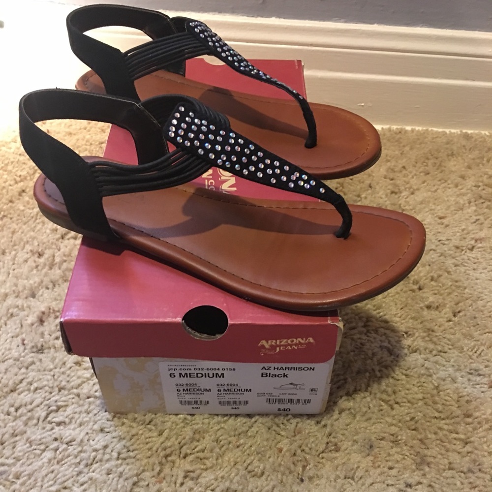 Black sandals